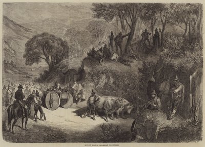 Midday Halt of Calabrian Volunteers by Gustave Dore