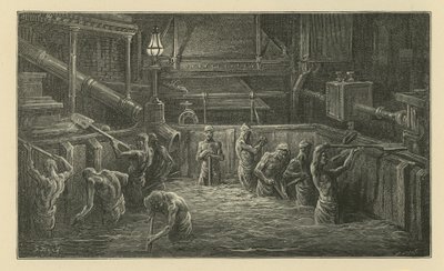 Mixing the malt by Gustave Dore