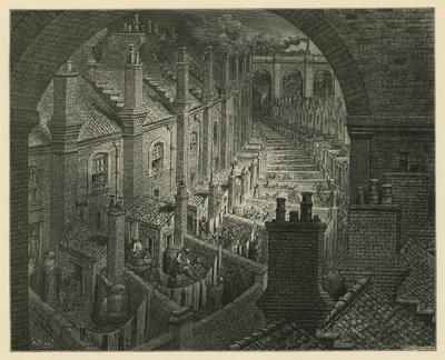 Over London by rail by Gustave Dore