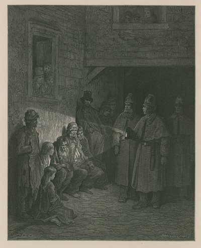 Policemen on the beat by Gustave Dore