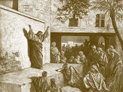 Prophet Micah (engraving) - Bible by Gustave Dore