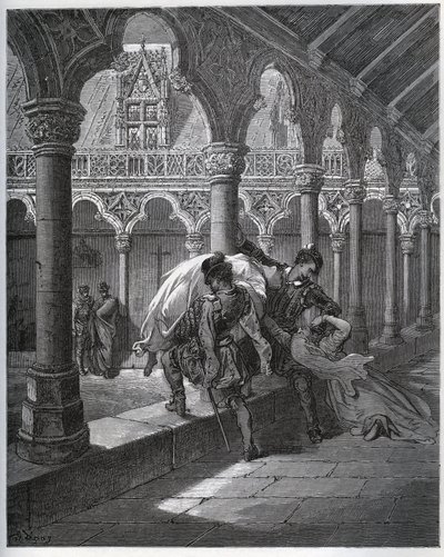 Recit of Don Fernand; He Takes Luscinde from the Convent Where She Had Taken Refuge - from 