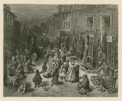 Seven Dials, London by Gustave Dore