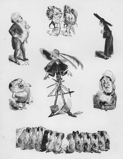 Sketches Humorous and Grotesque by Gustave Dore by Gustave Dore