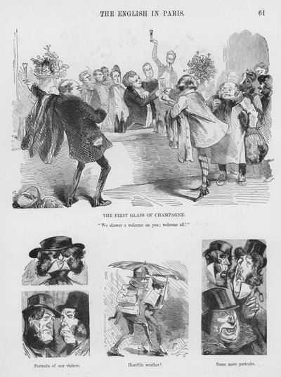 Sketches Humorous and Grotesque by Gustave Dore (engraving) by Gustave Dore