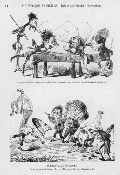 Sketches Humorous and Grotesque by Gustave Dore by Gustave Dore