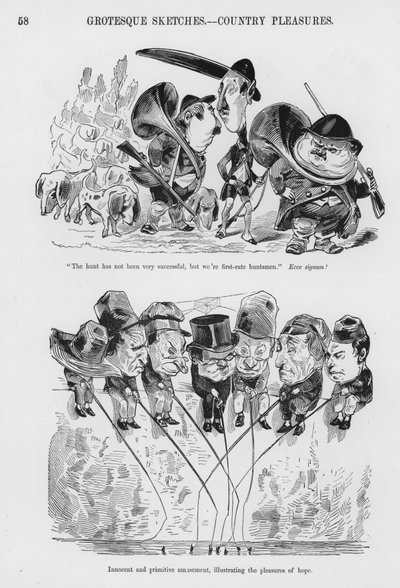Sketches Humorous and Grotesque by Gustave Dore by Gustave Dore