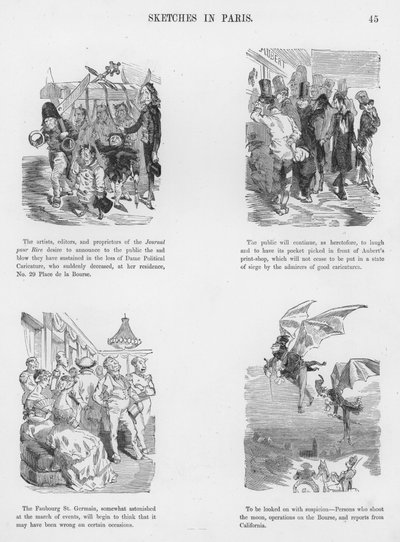Sketches Humorous and Grotesque by Gustave Dore by Gustave Dore