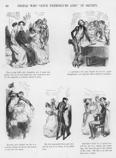 Sketches Humorous and Grotesque by Gustave Dore by Gustave Dore