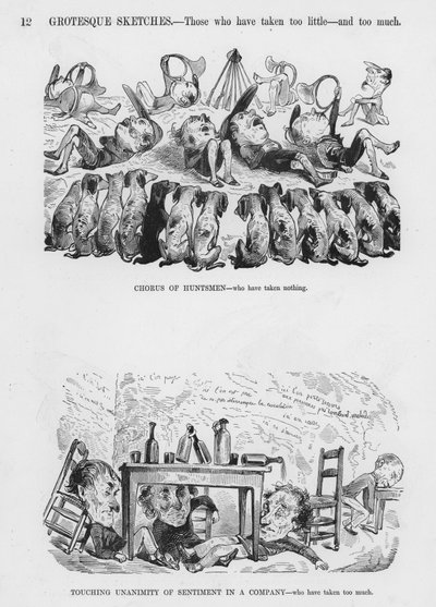 Sketches Humorous and Grotesque by Gustave Dore by Gustave Dore