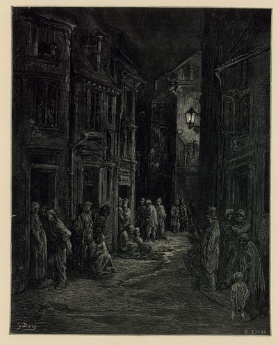 Slum Dwellings by Gustave Dore
