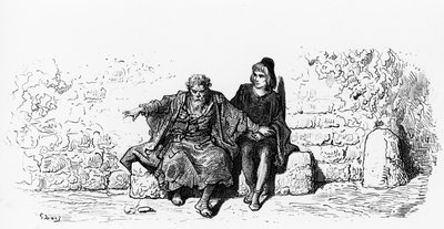The Ancient Mariner with the Wedding Guest (first page of 