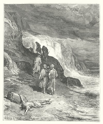 The Fables of La Fontaine: Jupiter and the Traveller by Gustave Dore