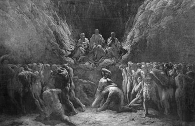 The Last Judgement, also known as The Three Judges of Hell, Minos, Hades and Rhadamanthus by Gustave Dore
