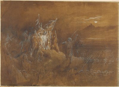 The Shades of French Soldiers from the Past Exhort the Army to Victory on the Rhine by Gustave Dore