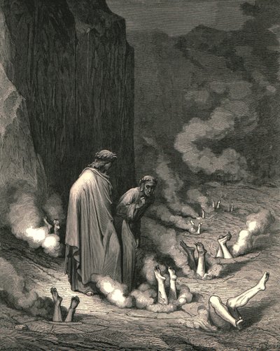 There Stood I Like the Friar, That Doth Shrive a Wretch for Murder Doomed by Gustave Dore