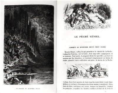 Two illustrated pages from 
