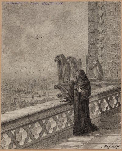 Claude Frollo by Gustave Fraipont