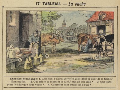 La vache by Gustave Fraipont