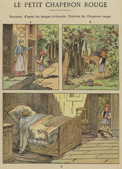 Little Red Riding Hood by Gustave Fraipont