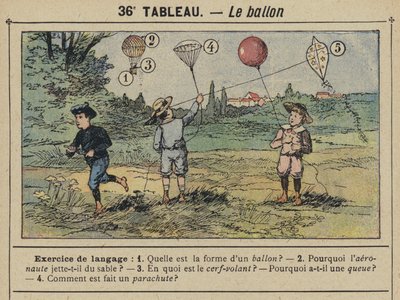 The Balloon by Gustave Fraipont