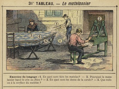 The Mattress Maker by Gustave Fraipont