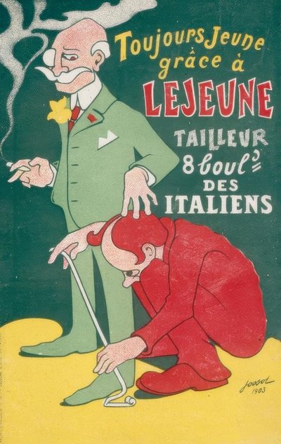 Always Young thanks to LEJEUNE TAILOR by Gustave Henri Jossot