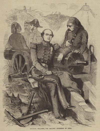 General Williams, the Gallant Defender of Kars by Gustave Janet