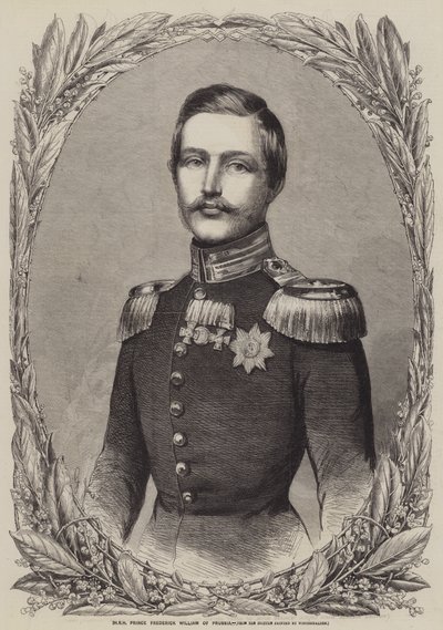 HRH Prince Frederick William of Prussia by Gustave Janet