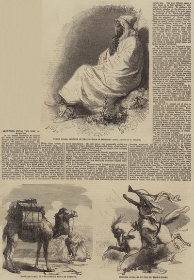 Sketches from the War in Morocco by Gustave Janet