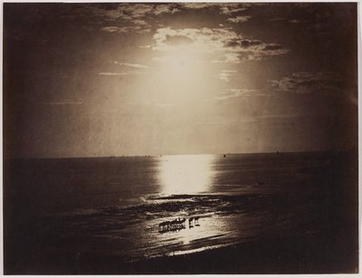 The Crowned Sun, Normandy, 1856-59 by Gustave Le Gray