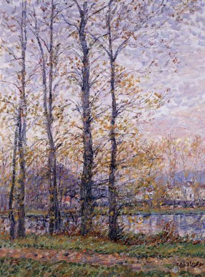 The Banks of the Oise at Precy by Gustave Loiseau