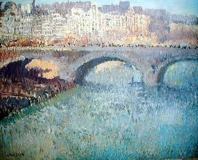 View of the Pont Neuf by Gustave Loiseau
