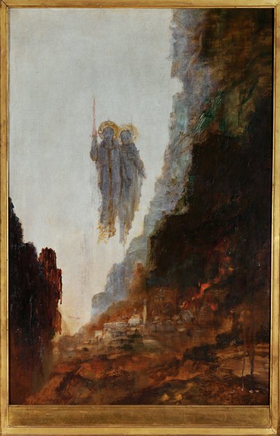The Angels of Sodom by Gustave Moreau