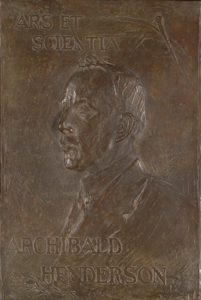 Archibald Henderson 1877-1963 by Gutzon Borglum