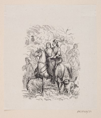 Illustration for "The Wild Swans" in H.C. Andersen, "Fairy Tales and Stories", Volume 1 by H.P. Hansen