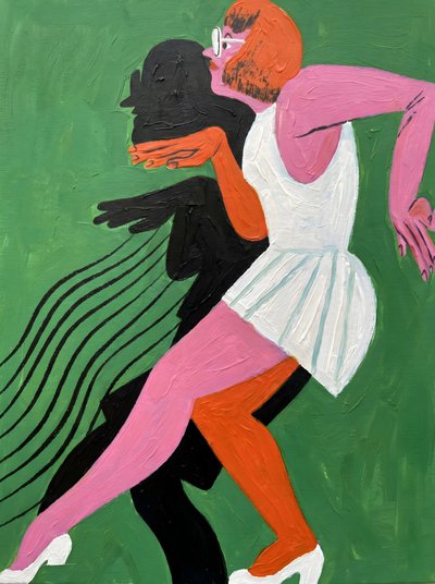 Dancing Woman Silhouette by HUGO