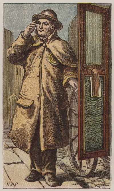 Cabman by H.W. (after) Petherick