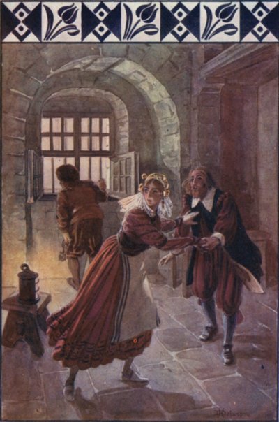 "At nine this evening", she said to him by H. Delaspre