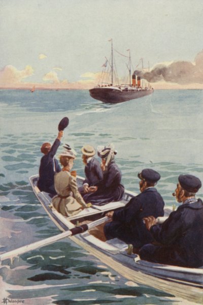 The Steamer Was Shrinking Every Second by H. Delaspre