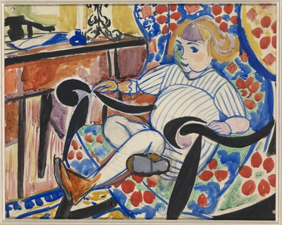 Gouache by H. Lyman Sayen