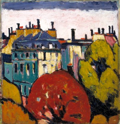Landscape, Paris, 1912-1914 by H Lyman Sayen