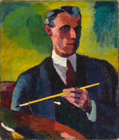 Self-Portrait by H. Lyman Sayen