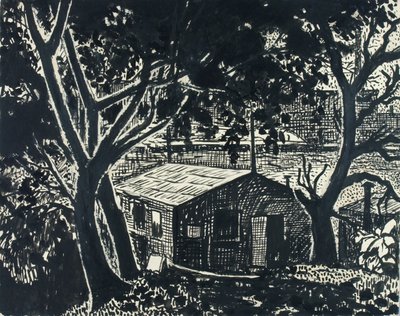 Untitled (House in the Woods) by H. Lyman Sayen