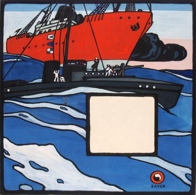 Untitled (Naval Action) by H. Lyman Sayen