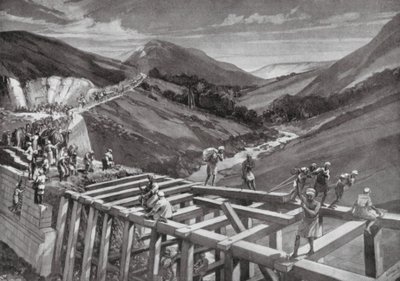 The Dam of Marib by H. M. (after) Burton