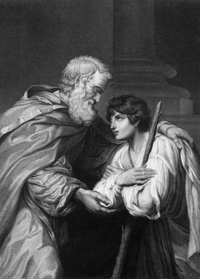 Father, I Have Sinned Against Heaven...and Am No More Worthy to Be Called Thy Son, 19th century by H. Robinson