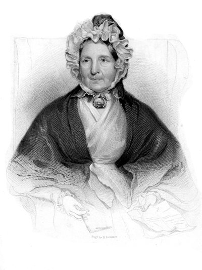 Mrs. Dunlop of Dunlop, Patron of Robbie Burns by H. Robinson
