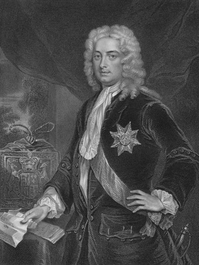 Robert Walpole, Earl of Orford. From the original of Jarvis, in the collection of Thomas Walpole by H. Robinson