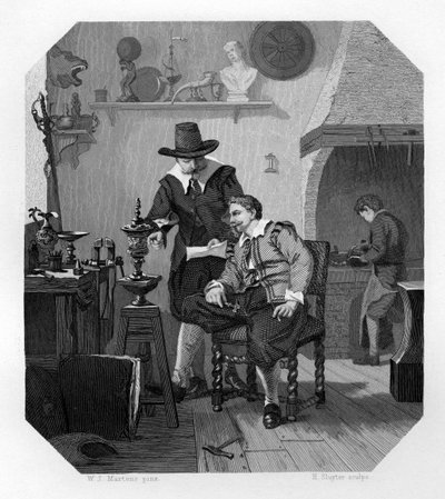 Paulus and Adam van Vianen, Dutch silversmiths by H. Sluyter
